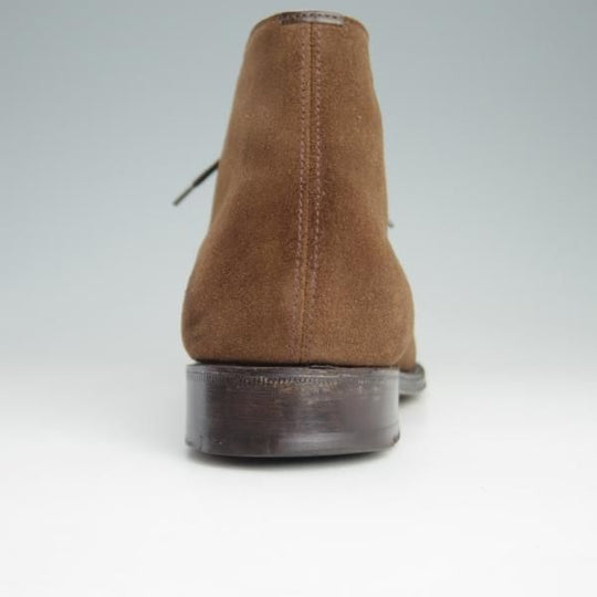 極上★チャーチ 70G/UK7【貴重★100ラスト/CARLISLE】4都市ロゴ/チャッカブーツ/スエード/茶/メンズ/Church's★e947