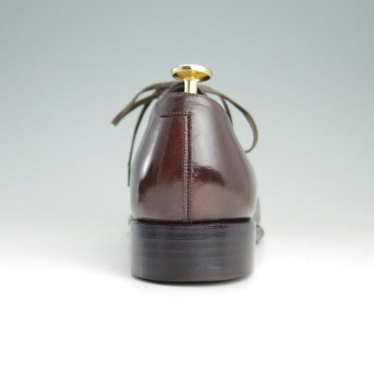 極美品★シェットランドフォックス SIZE 6.5【定価￥57,200-★DUKEシリーズ/057F】ホールカット/カーフ/濃茶/Shetlandfox★e949