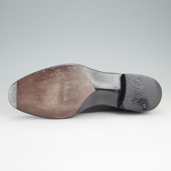 極美品★シェットランドフォックス SIZE 6.5【定価￥57,200-★DUKEシリーズ/057F】ホールカット/カーフ/濃茶/Shetlandfox★e949