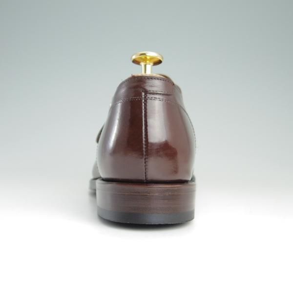 極美品★シェットランドフォックス SIZE 7【グッドイヤーウェルテッド製法★モンクストラップ/023F】カーフ/濃茶/Shetlandfox★e950