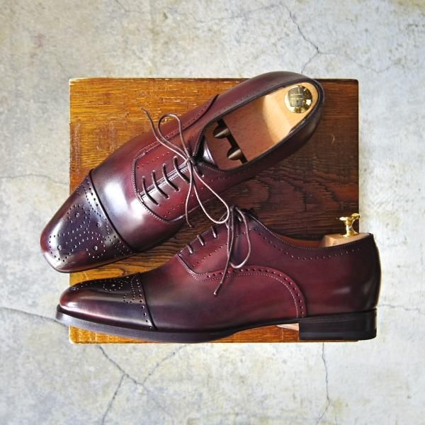 新品☆(伊)サントーニ SIZE 6【レベルソ仕立て☆セミブローグ/15564