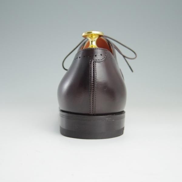 新品★(伊)サントーニ SIZE 6【レベルソ仕立て★セミブローグ/15564】カーフ/赤茶/メンズ/Santoni★e953