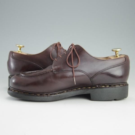 極上★パラブーツ SIZE 6.5【定価￥71,500-★シャンボード/CHAMBORD】TEXソール/リスレザー/CAFE/カフェ/濃茶/Uチップ/Paraboot★e954