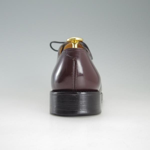 極上★ジョンロブ 5E【貴重★5495ラスト/FIVE】プレーントゥ/カーフ/赤茶/メンズ/JOHN LOBB★e956