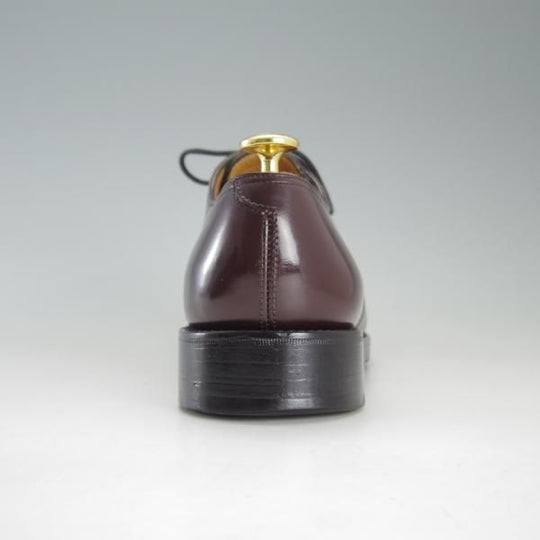 極上★ジョンロブ 5E【貴重★5495ラスト/FIVE】プレーントゥ/カーフ/赤茶/メンズ/JOHN LOBB★e956