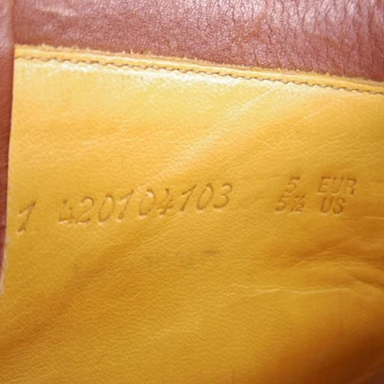 極上★ジョンロブ UK5【貴重★PARISロゴ時代の製品/コテージライン】BARROW/ブーツ/カーフ/茶/メンズ/旧ロゴ/JOHN LOBB★e957