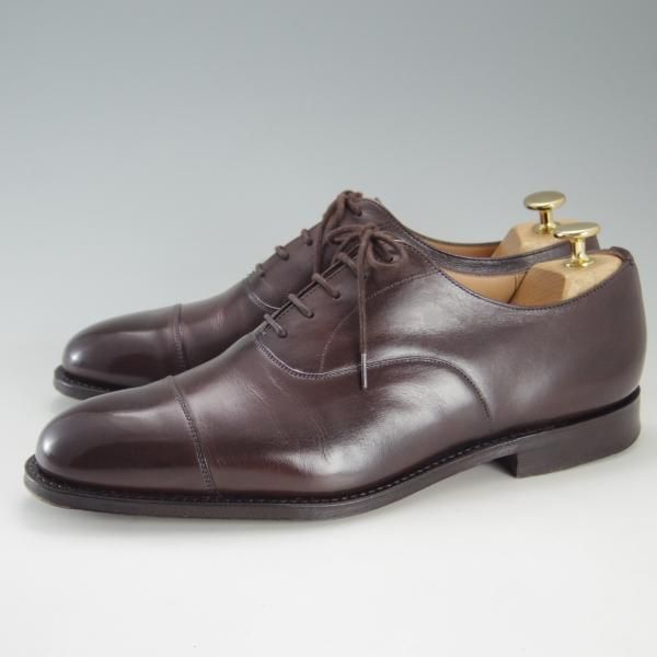 美品★チャーチ 75F/UK7.5【定価￥130,900-★コンサル/CONSUL】173ラスト/ストレートチップ/5都市/ネバダカーフ/メンズ/Church's★e959