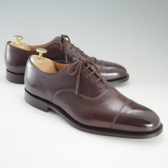 美品★チャーチ 75F/UK7.5【定価￥130,900-★コンサル/CONSUL】173ラスト/ストレートチップ/5都市/ネバダカーフ/メンズ/Church's★e959