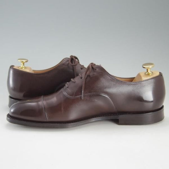 美品★チャーチ 75F/UK7.5【定価￥130,900-★コンサル/CONSUL】173ラスト/ストレートチップ/5都市/ネバダカーフ/メンズ/Church's★e959