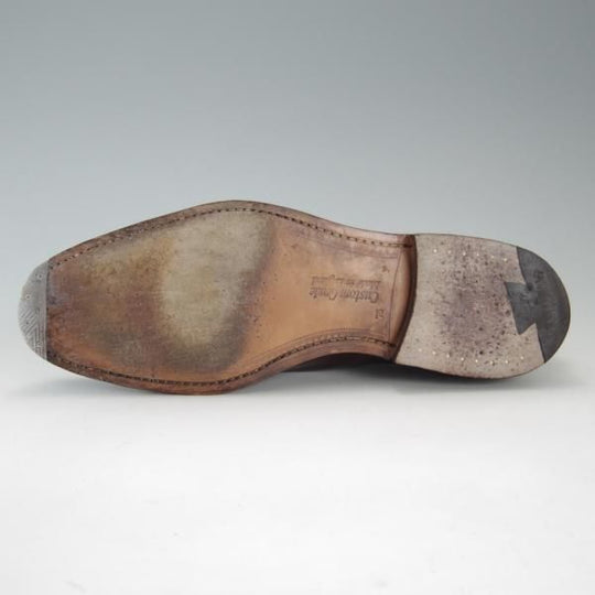 美品★チャーチ 75F/UK7.5【定価￥130,900-★コンサル/CONSUL】173ラスト/ストレートチップ/5都市/ネバダカーフ/メンズ/Church's★e959