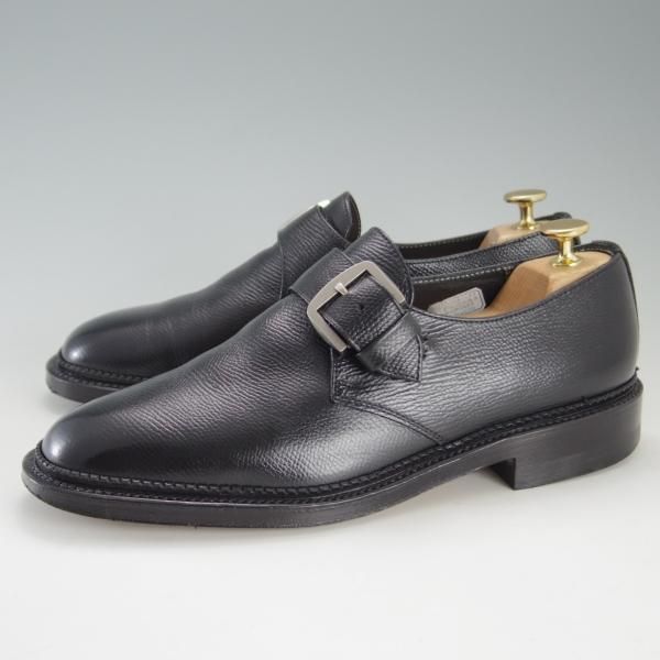 極上★リーガル 24.5EE【定価￥31,900-★グッドイヤーウェルテッド製法/モンクストラップ】2321/グレインレザー/黒/メンズ/REGAL★e960