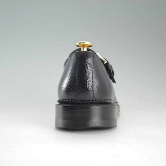 極上★リーガル 24.5EE【定価￥31,900-★グッドイヤーウェルテッド製法/モンクストラップ】2321/グレインレザー/黒/メンズ/REGAL★e960