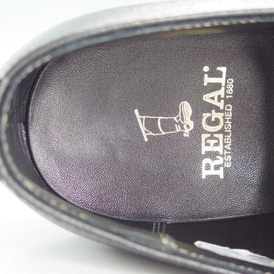 極上★リーガル 24.5EE【定価￥31,900-★グッドイヤーウェルテッド製法/モンクストラップ】2321/グレインレザー/黒/メンズ/REGAL★e960