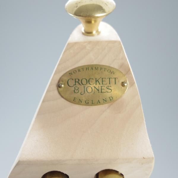 極上★クロケット&ジョーンズ SIZE 6【定価￥15,400-★純正シューツリー】木製シューキーパー/メンズ /Crockett&Jones★e962