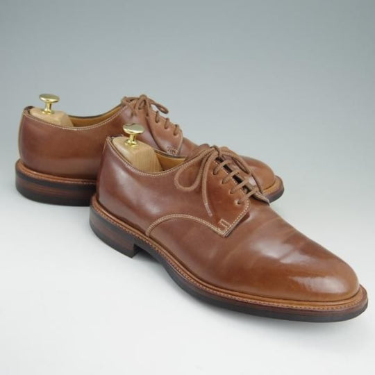 極上★(英)アルフレッド・サージェント UK7.5【貴重★ウイスキーコードバン仕様/エクスクルーシブライン】茶/Alfred Sargent★e964