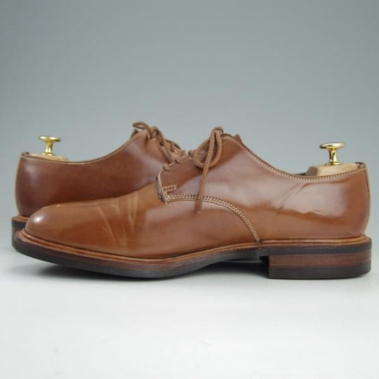 極上★(英)アルフレッド・サージェント UK7.5【貴重★ウイスキーコードバン仕様/エクスクルーシブライン】茶/Alfred Sargent★e964