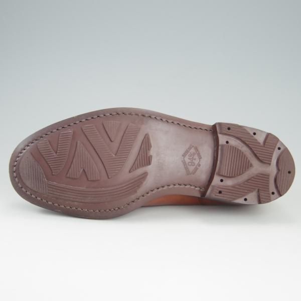 極上★クロケット&ジョーンズ 5.5E【現行定価￥88,000-★モールトン/MORETON】リッジウェイソール/292ラスト/茶/Crockett&Jones★e965