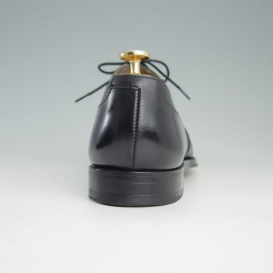 美品★クロケット&ジョーンズ 7.5E【貴重★SHIPS別注/ブラインドブローグ】カーフ/黒/メンズ/シップス/Crockett&Jones★e967