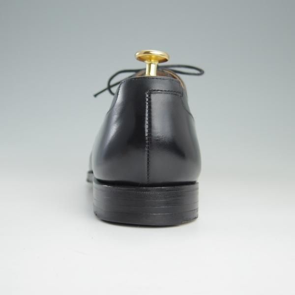 美品★クロケット&ジョーンズ 7.5E【貴重★SHIPS別注/ブラインドブローグ】カーフ/黒/メンズ/シップス/Crockett&Jones★e967