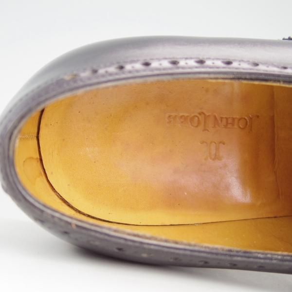 極上☆ジョンロブ 5E【☆セミブローグ/STRATFORD/8000ラスト】カーフ