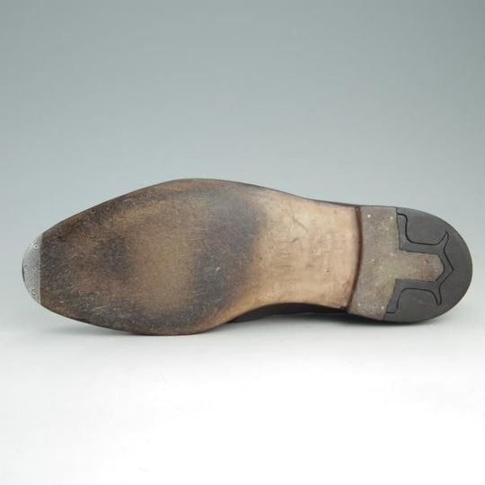 極上★ジョンロブ 7.5EE【定価￥243,100-★フルストラップコインローファー/FENCOTE】4098ラスト/ミスティカーフ/濃茶/JOHN LOBB★e969