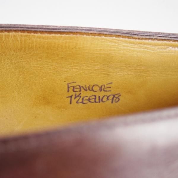 極上★ジョンロブ 7.5EE【定価￥243,100-★フルストラップコインローファー/FENCOTE】4098ラスト/ミスティカーフ/濃茶/JOHN LOBB★e969