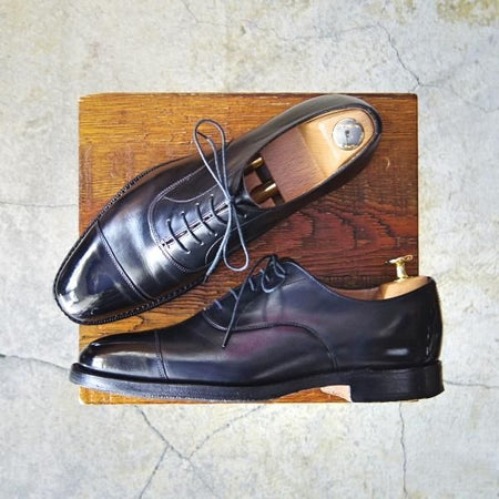 極上★チャーチ 55F/UK5.5【定価￥130,900-★コンサル/CONSUL】173ラスト/ストレートチップ/5都市/カーフ/黒/メンズ/Church's★e972