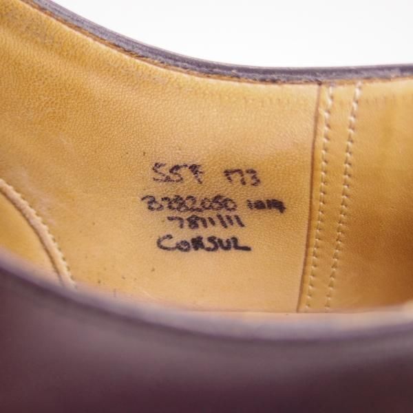 極上★チャーチ 55F/UK5.5【定価￥130,900-★コンサル/CONSUL】173ラスト/ストレートチップ/5都市/カーフ/黒/メンズ/Church's★e972