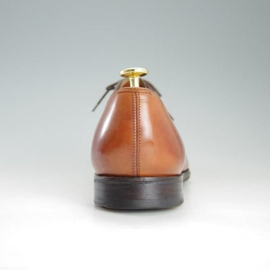 極上★エドワードグリーン 8.5E【定価￥174,900-★チェルシー/CHELSEA/202ラスト】ストレートチップ/カーフ/茶/EDWARD GREEN★e978