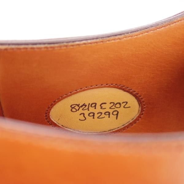 極上★エドワードグリーン 8.5E【定価￥174,900-★チェルシー/CHELSEA/202ラスト】ストレートチップ/カーフ/茶/EDWARD GREEN★e978