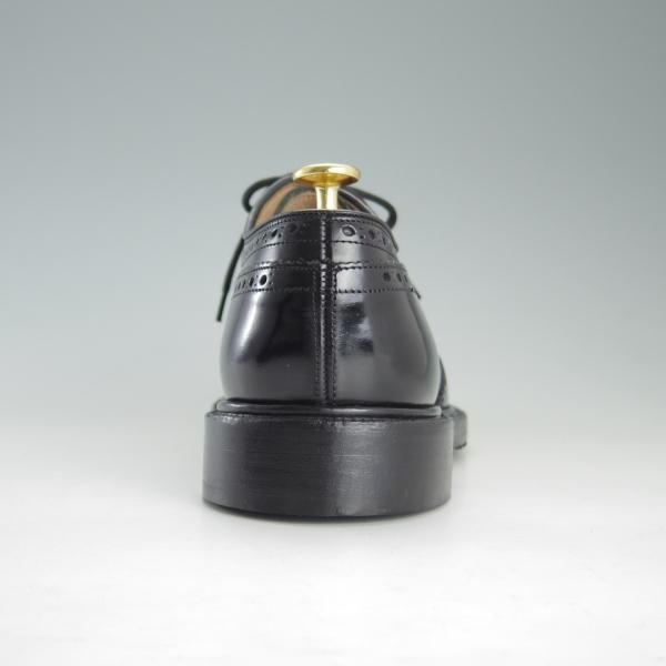 極上★チャーチ 70F/UK7【貴重★100ラスト/GRAFTON/グラフトン】フルブローグ/ポリッシュドバインダーカーフ/黒/4都市/Church's★e982