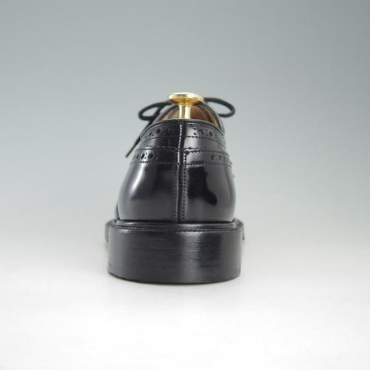 極上★チャーチ 70F/UK7【貴重★100ラスト/GRAFTON/グラフトン】フルブローグ/ポリッシュドバインダーカーフ/黒/4都市/Church's★e982