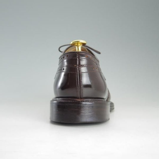 極上★チャーチ 85G/UK8.5【貴重★100ラスト/GRAFTON/グラフトン】ポリッシュドバインダーカーフ/ライトエボニー/Church's★e983