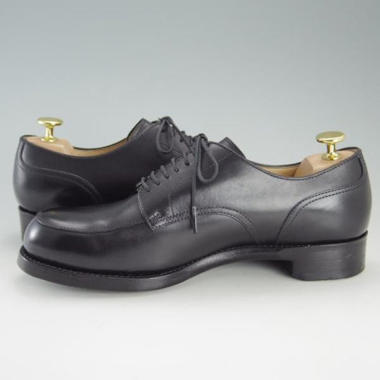 極美品★(恵比寿)ショセ SIZE 24.5【定価￥74,800-★Sublime by chausser/SU-101】Uチップ/カーフ/黒/メンズ/サブライム★e985