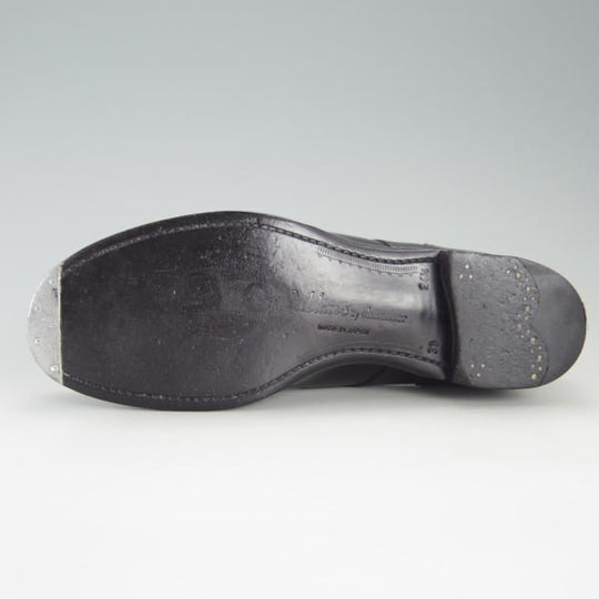 極美品★(恵比寿)ショセ SIZE 24.5【定価￥74,800-★Sublime by chausser/SU-101】Uチップ/カーフ/黒/メンズ/サブライム★e985