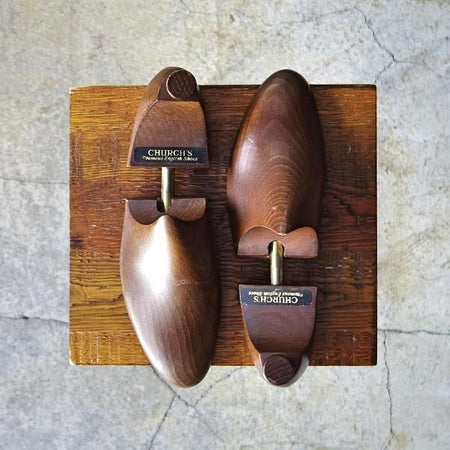 極上★チャーチ SIZE 6【貴重★旧チャーチの純正シューツリー/(英)ダスコ製】木製シューキーパー/メンズ/Church's★e986