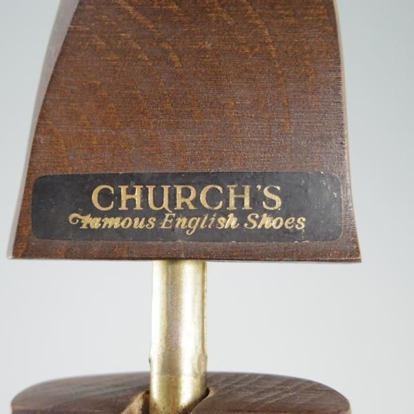 極上★チャーチ SIZE 6【貴重★旧チャーチの純正シューツリー/(英)ダスコ製】木製シューキーパー/メンズ/Church's★e986
