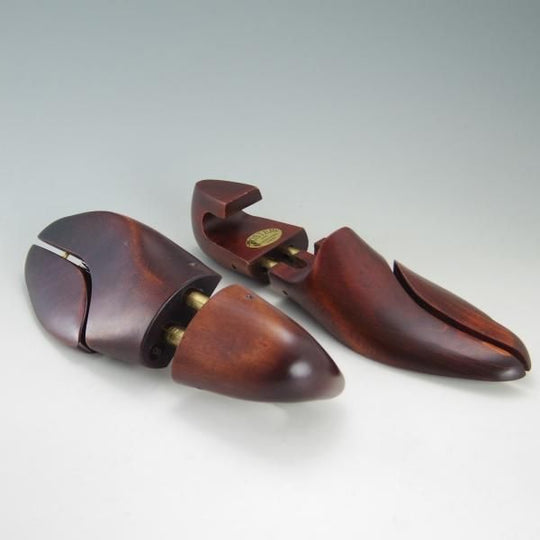 極上★(英)FOSTER&SON/フォスター&サン SIZE 8【貴重★純正シューツリー】木製シューキーパー/メンズ★e987