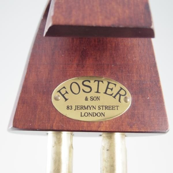 極上★(英)FOSTER&SON/フォスター&サン SIZE 8【貴重★純正シューツリー】木製シューキーパー/メンズ★e987