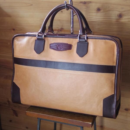極上★(新喜皮革)Warmth Crafts【定価￥57,200-★馬革/ブリーフケース/WA3423nadbr】ホースハイド/バッグ/鞄/ウォームスクラフツ★N5584