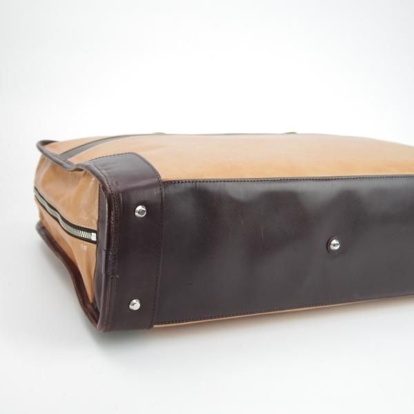極上★(新喜皮革)Warmth Crafts【定価￥57,200-★馬革/ブリーフケース/WA3423nadbr】ホースハイド/バッグ/鞄/ウォームスクラフツ★N5584