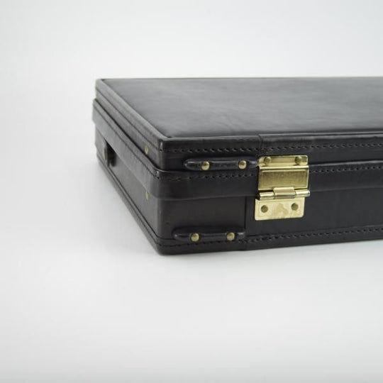 極上★(米)ハートマン/hartmann luggage【定価20万円以上★アタッシュケース】ベルティングレザー/黒/メンズ/ビジネス/バッグ/革/鞄★N5586