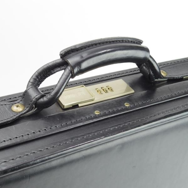 極上★(米)ハートマン/hartmann luggage【定価20万円以上★アタッシュケース】ベルティングレザー/黒/メンズ/ビジネス/バッグ/革/鞄★N5586