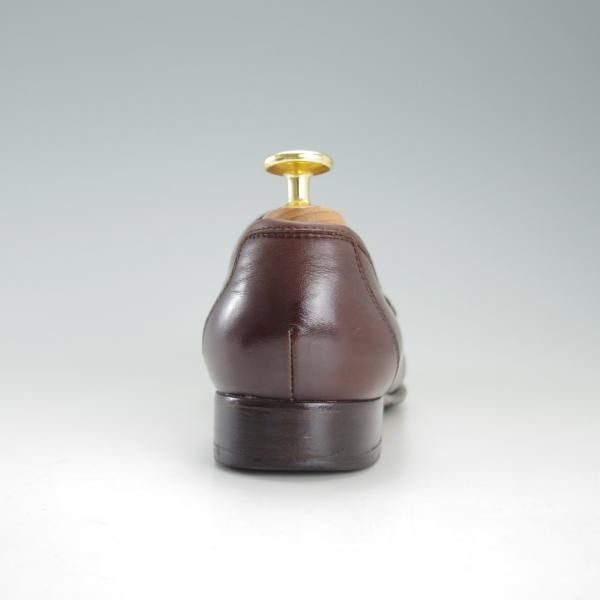 極上★(伊製)HERMES/エルメス(レディース) SIZE 36【定価10万円以上★ローファー/ロゴプレート仕様】カーフ/茶/★e988