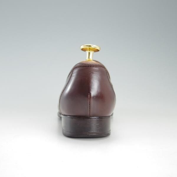 極上★(伊製)HERMES/エルメス(レディース) SIZE 36【定価10万円以上★ローファー/ロゴプレート仕様】カーフ/茶/★e988