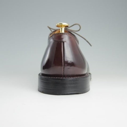 美品★オールデン 10D【コードバン仕様★BROOKS BROTHERS別注/06605】プレーントゥ/赤茶/ブルックスブラザーズ/Alden★e995