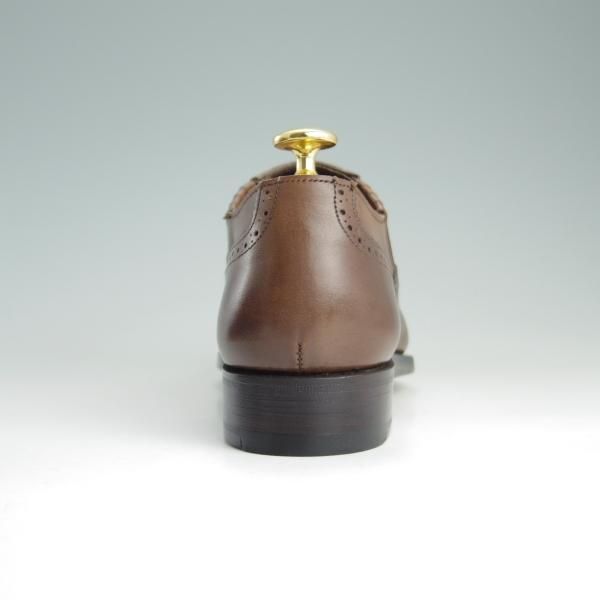 未使用★(英)グレンソン 5.5E【★サイドエラスティック/31999】カーフ/茶/メンズ/GRENSON★e998