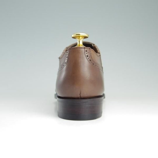 未使用★(英)グレンソン 5.5E【★サイドエラスティック/31999】カーフ/茶/メンズ/GRENSON★e998