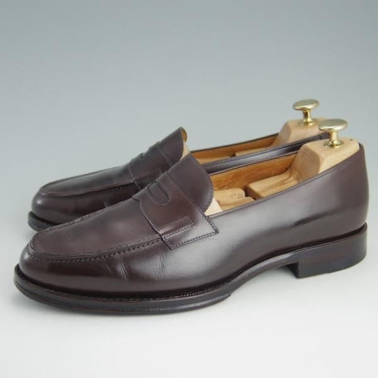 美品★ジャランスリワヤ SIZE 39【★コインローファー/UNITED ARROWS別注】EDWARDラスト/コインローファー/カーフ/JALAN SRIWIJAWA★f002