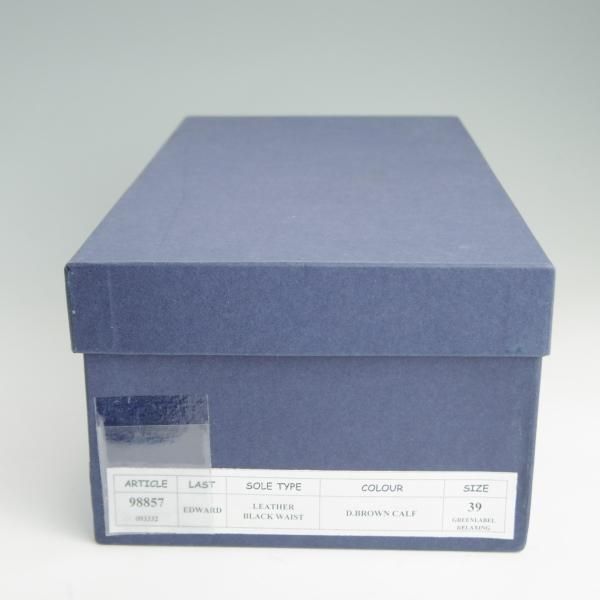 美品★ジャランスリワヤ SIZE 39【★コインローファー/UNITED ARROWS別注】EDWARDラスト/コインローファー/カーフ/JALAN SRIWIJAWA★f002